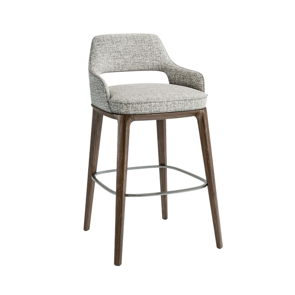 tahta bar sandalyesi